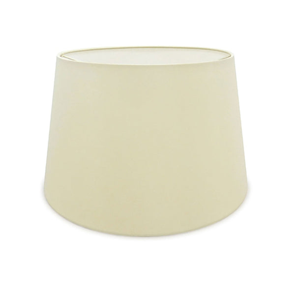 Sutton 35cm Ivory Pearl Faux Silk Tapered Shade