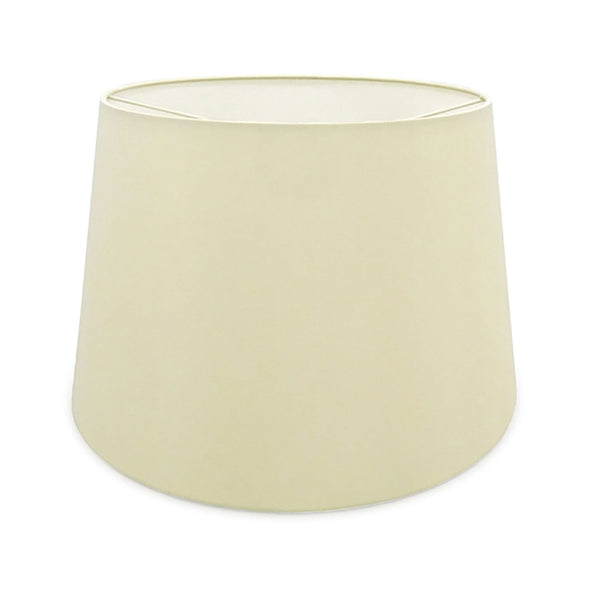 Sutton 40cm Ivory Pearl Faux Silk Tapered Shade