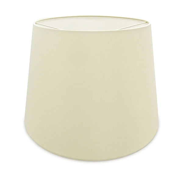 Sutton 45cm Ivory Pearl Faux Silk Tapered Shade