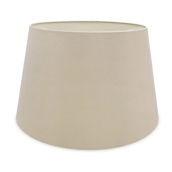 Sutton 45cm Nude Beige Faux Silk Tapered Shade