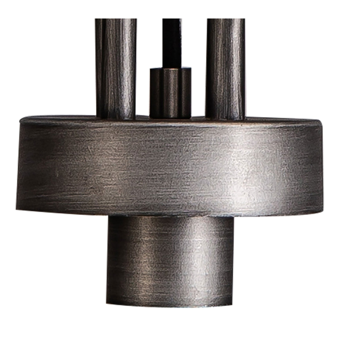 Atherington E27 Suspension Kit in Aged Pewter & Matt Black