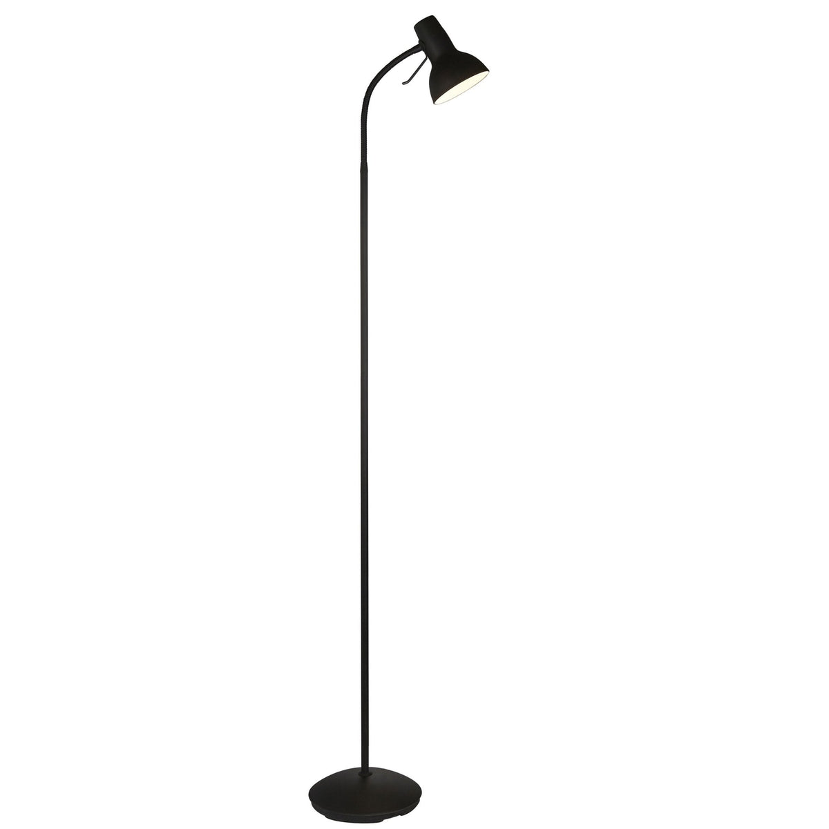 Amalfi Task Floor Lamp in Matt Black