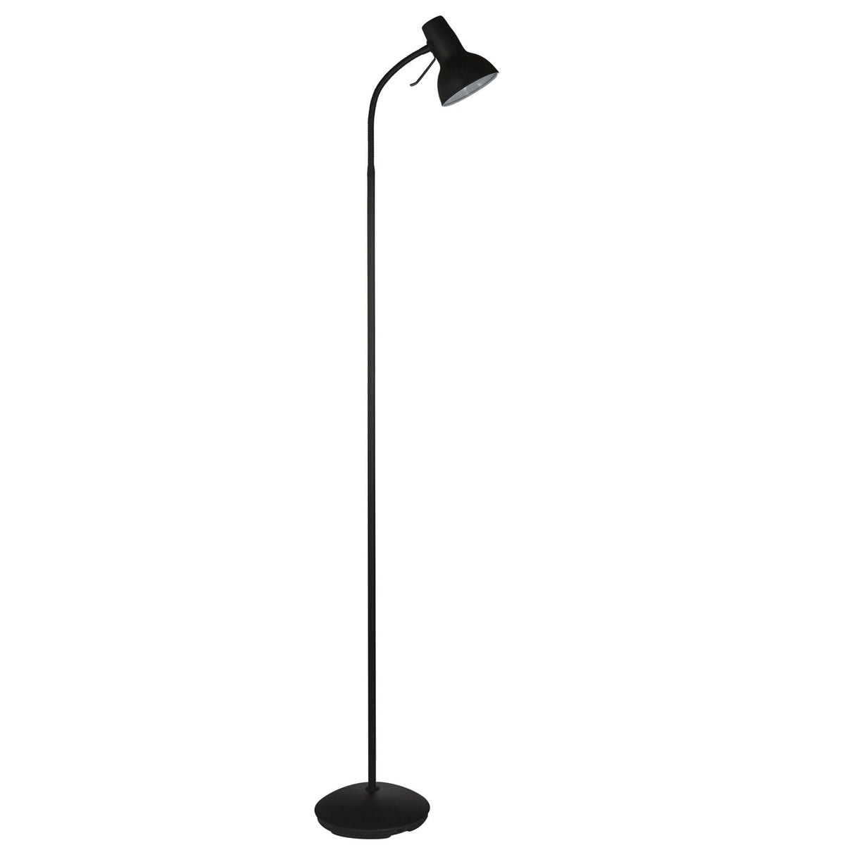 Amalfi Task Floor Lamp in Matt Black