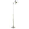 Amalfi Task Floor Lamp in Satin Nickel