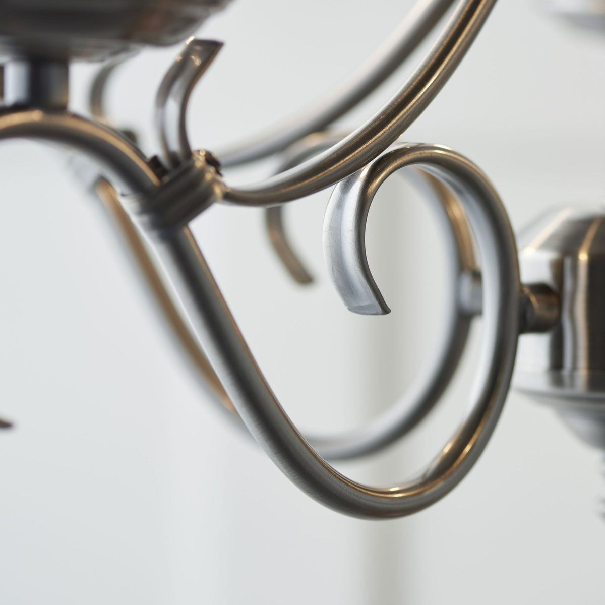 Bernice Five Arm Pendant in Antique Silver