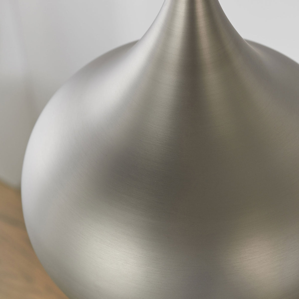 Brosnan Single LED Pendant Light in Matt Nickel