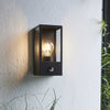 Oxford IP44 Exterior PIR Wall Light in Matt Black