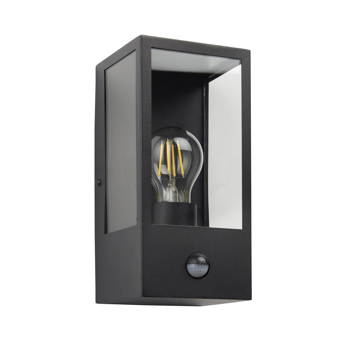 Oxford IP44 Exterior PIR Wall Light in Matt Black