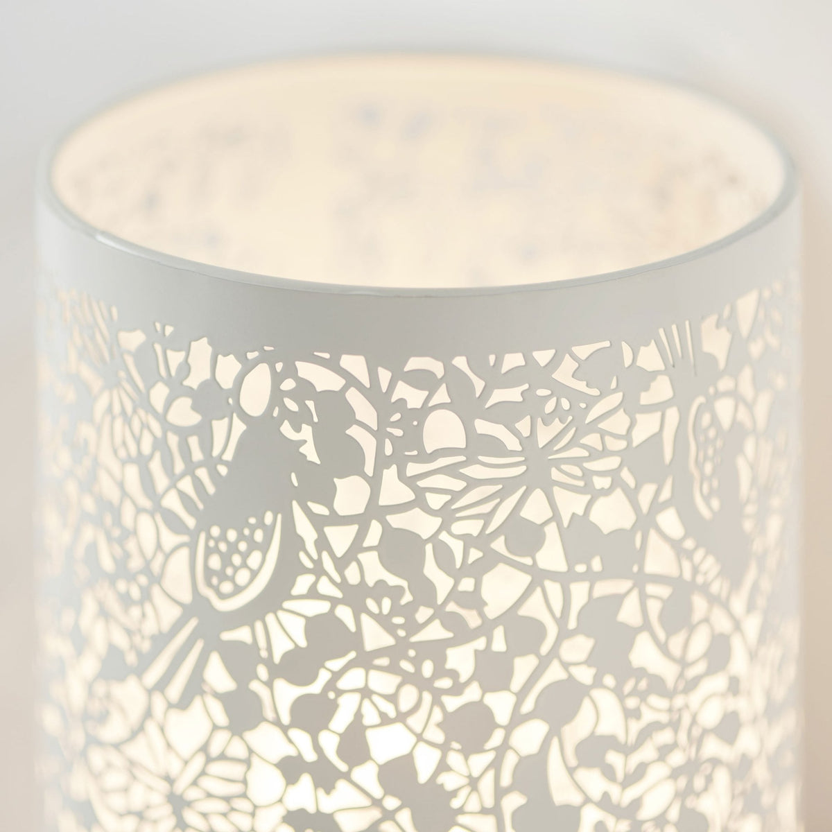 Secret Garden Cut Out Wall Light in Matt Ivory