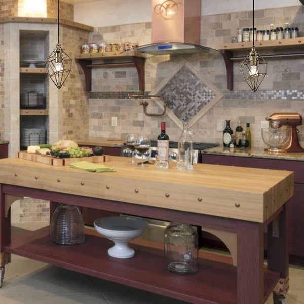 Dunterton Small E27 Pendant in Antique Brass