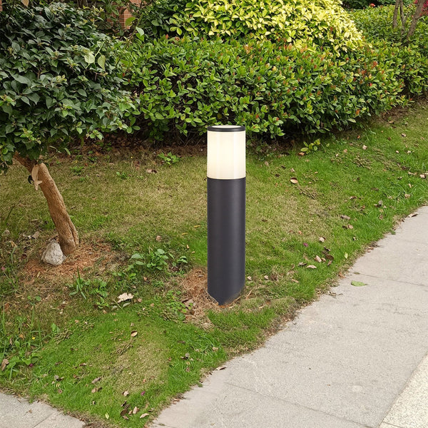 Merrivale IP54 Exterior 45cm Post Light in Anthracite with Opal Diffuser