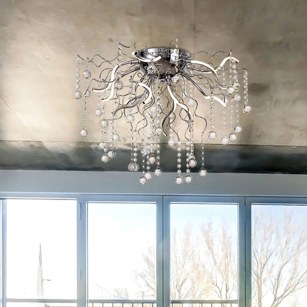 Slapton Dimmable 12 x 1.75W LED Ceiling in Polished Chrome