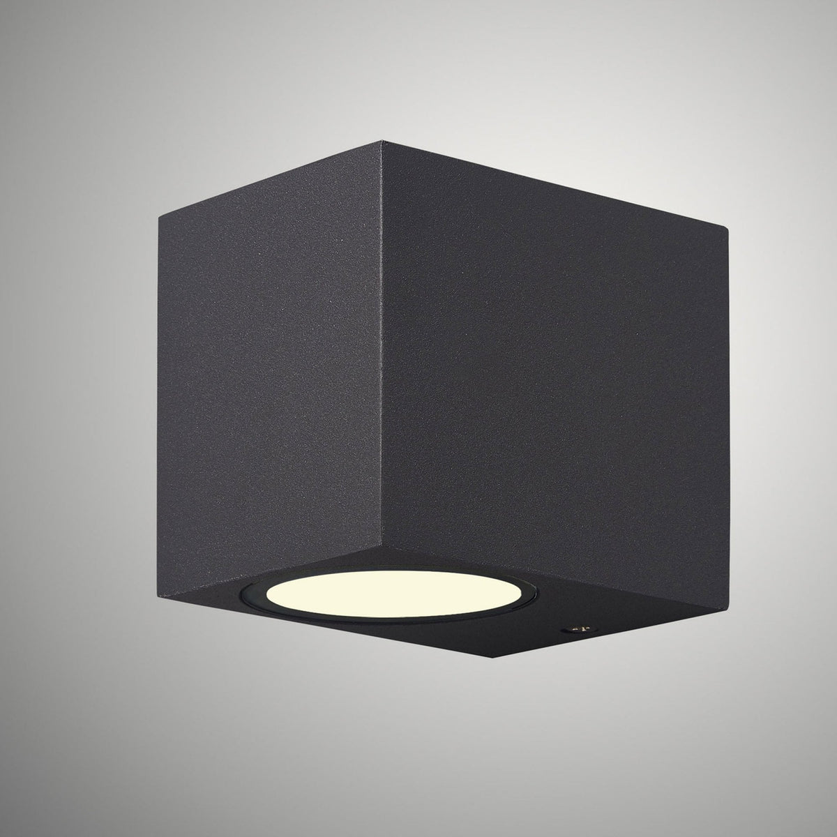 Kandanchu Square GU10 Outdoor Wall Light in Anthracite