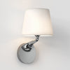 Millie Wall Light with Frosted Glass in Chrome