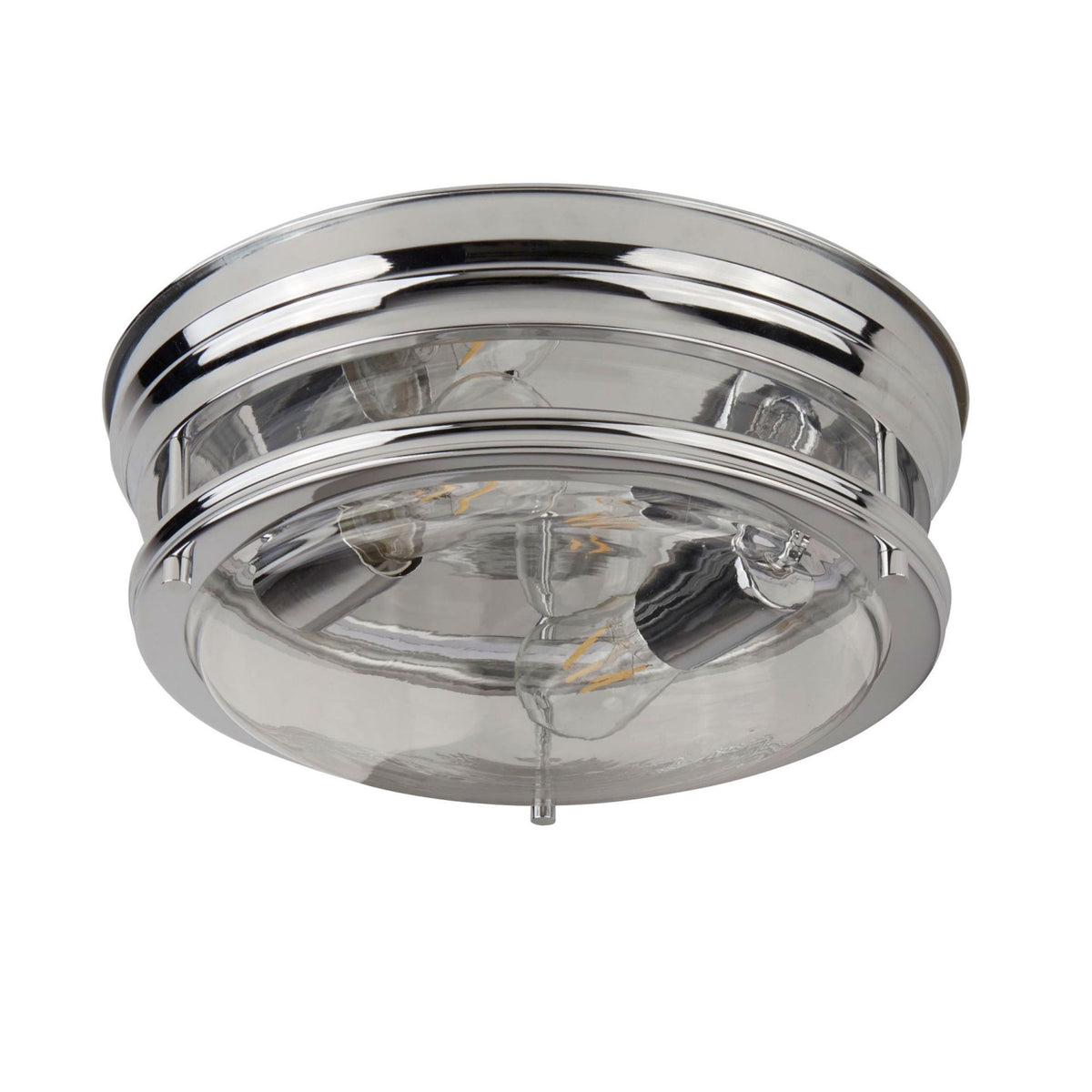 Glasgow IP44 Ceiling Light In Polished Chrome