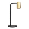 Sal 365mm Table Lamp in Matt Black and Satin Gold