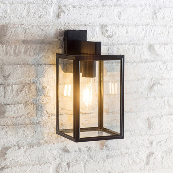 Belgrave IP44 Carriage Outdoor Wall Light in Carbon