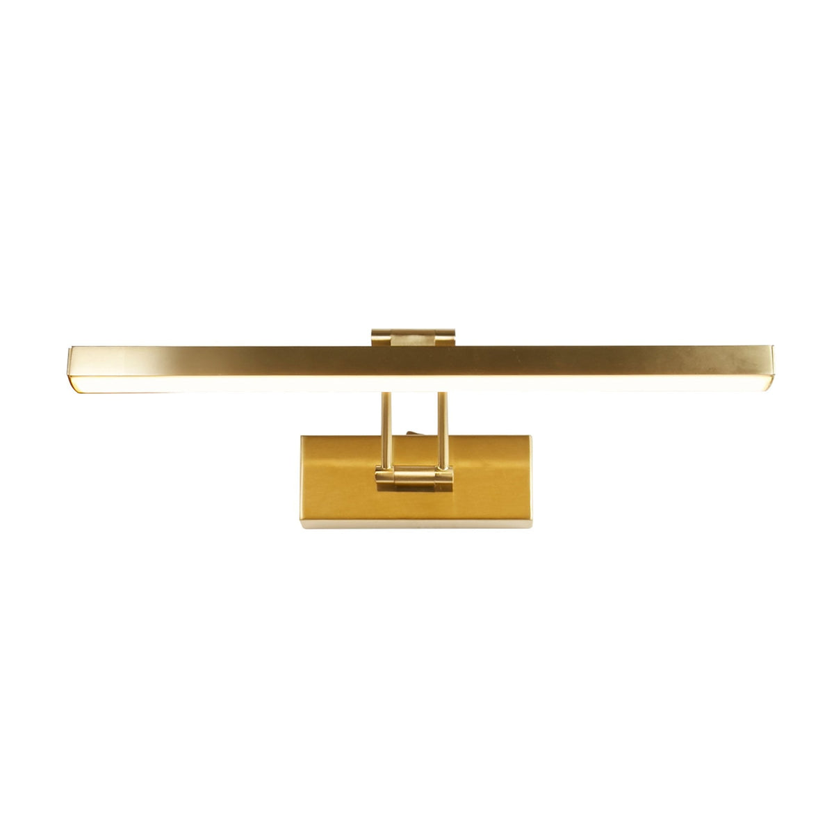 Rhodes 40cm LED Picture Light In Satin Brass