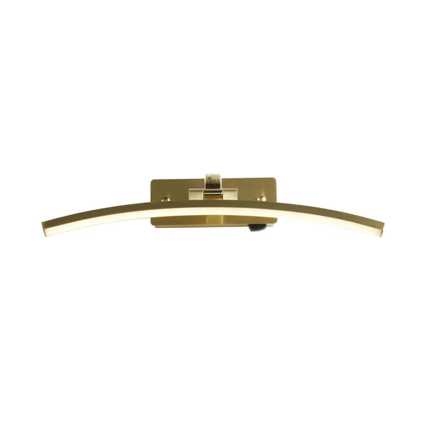 Santorini 40cm LED Picture Light In Satin Brass