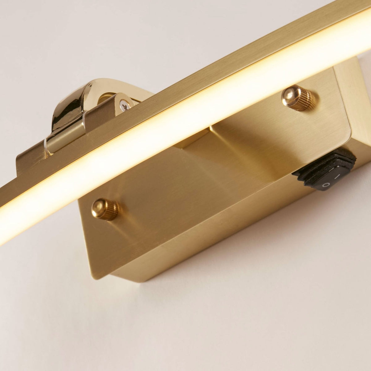 Santorini 50cm LED Picture Light In Satin Brass