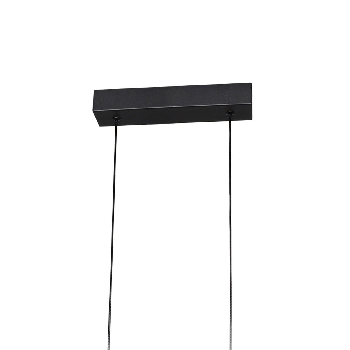 Sal Six Light Linear Pendant in Matt Black