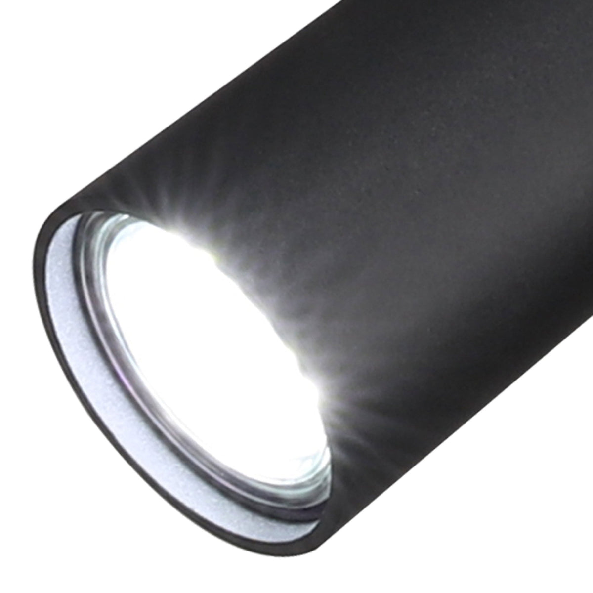 Sal Single Recessed Spotlight in Matt Black