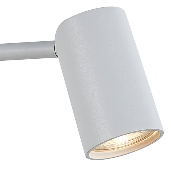 Sal 535mm Switched Table Lamp in Matt White