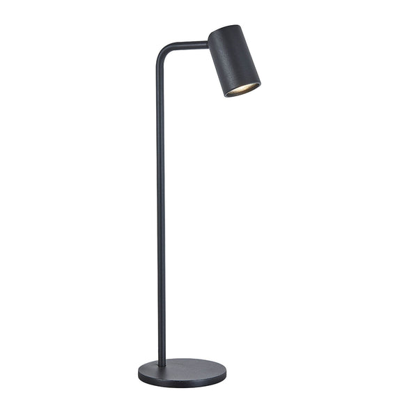 Sal 535mm Switched Table Lamp in Matt Black