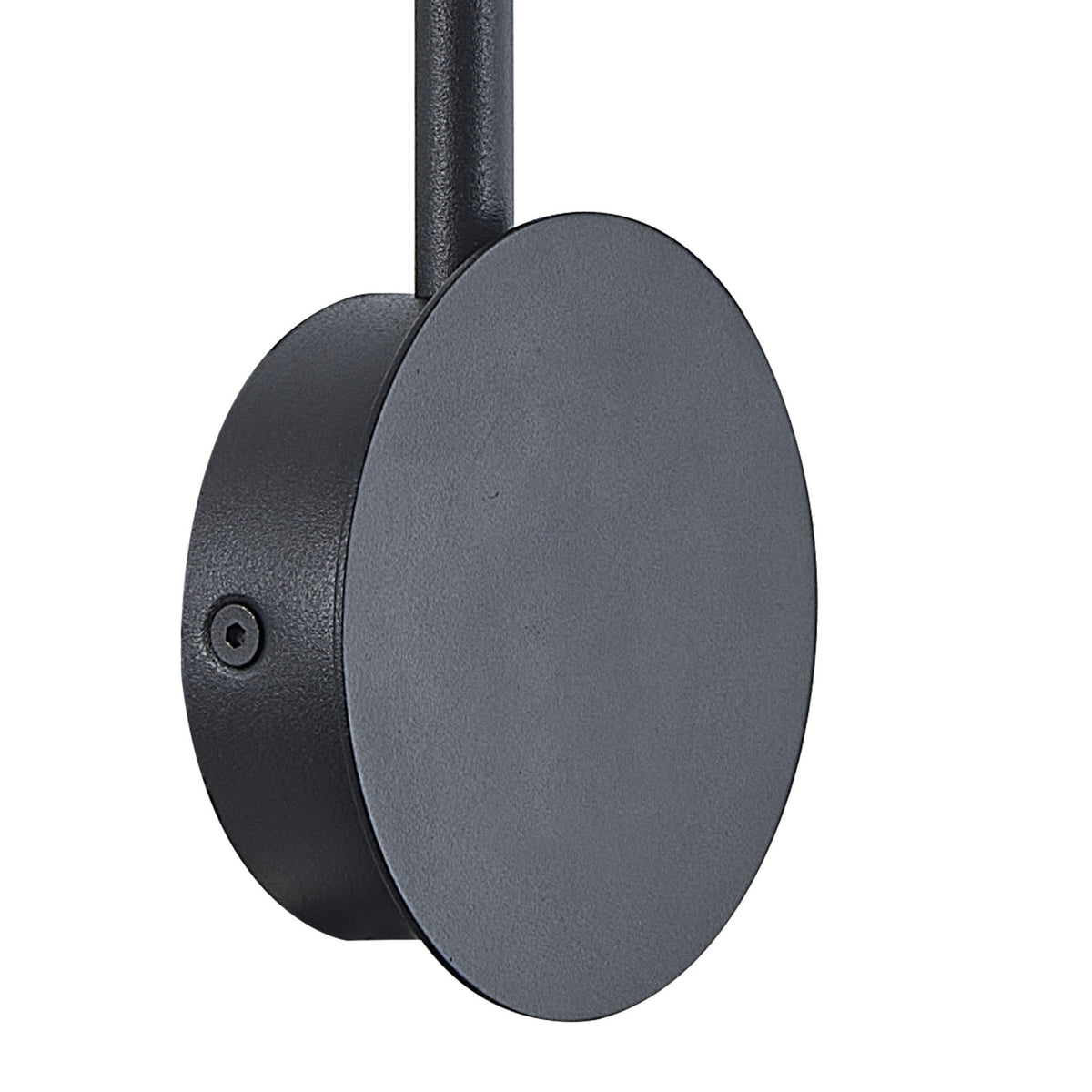 Sal Task Wall Spotlight in Matt Black