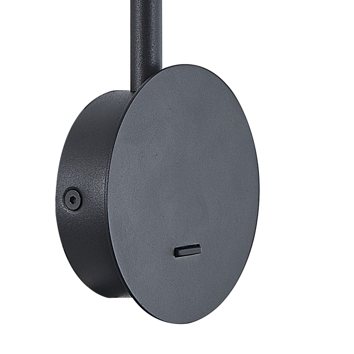 Sal Task Switched Wall Spotlight in Matt Black