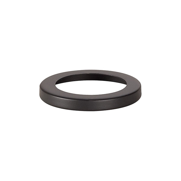 Metal Disc For Glass Shades In Matt Black
