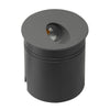 Aspen Round Angled Recessed LED IP65 Wall Light in Anthracite