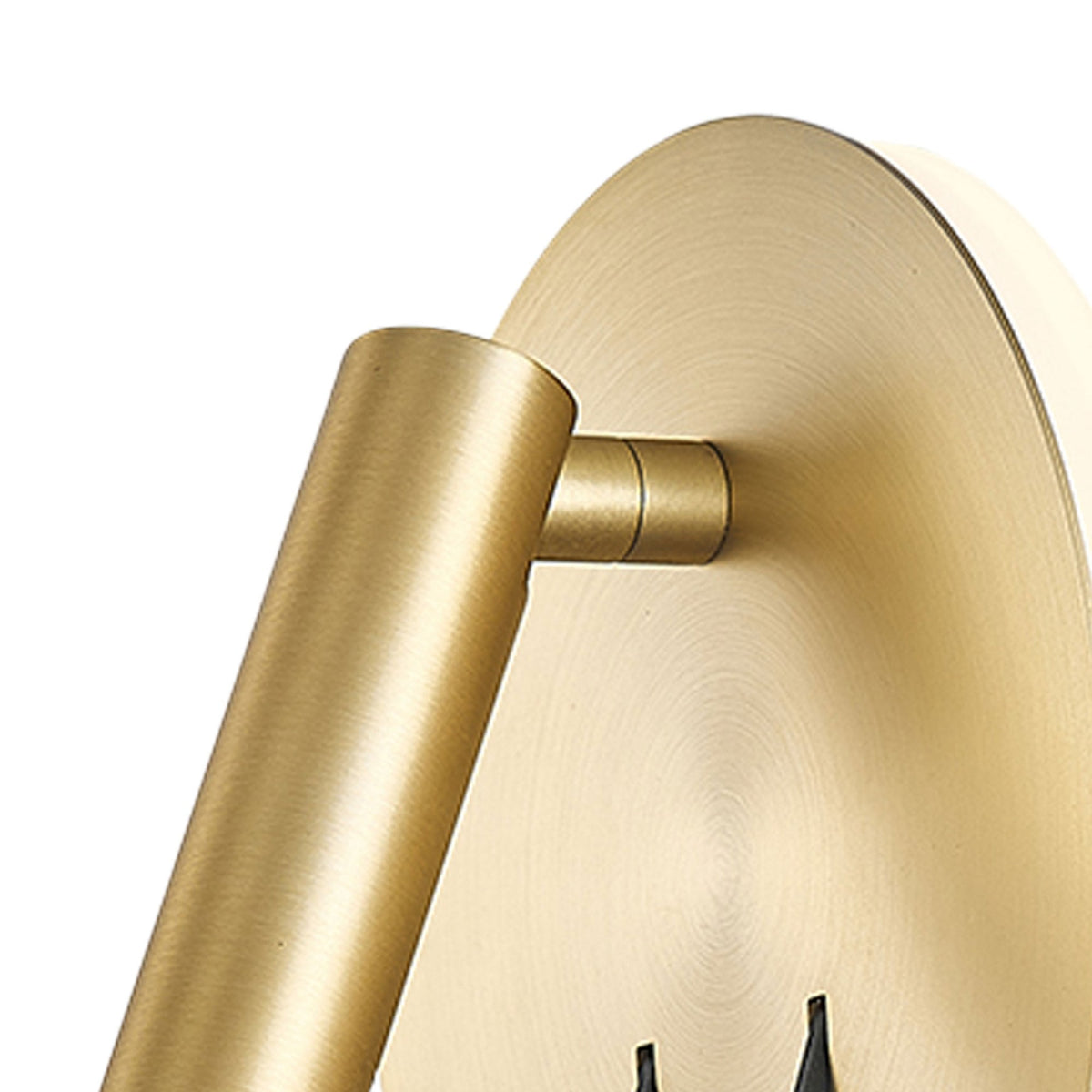 Cayman LED Wall Reading Bedside Light in Satin Gold