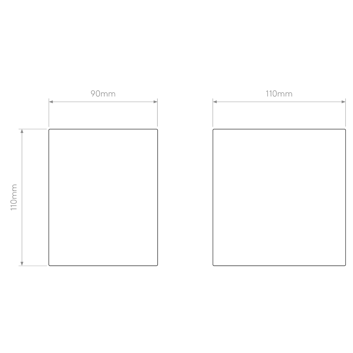 Parma 110 White Plaster Wall Light
