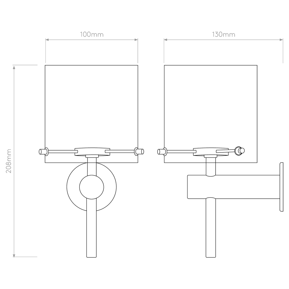 Arezzo IP44 Bathroom Wall Light