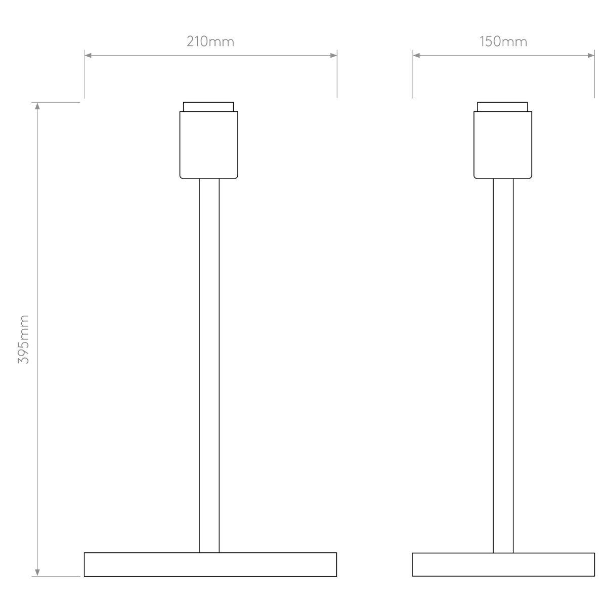 Park Lane Table Lamp in Bronze