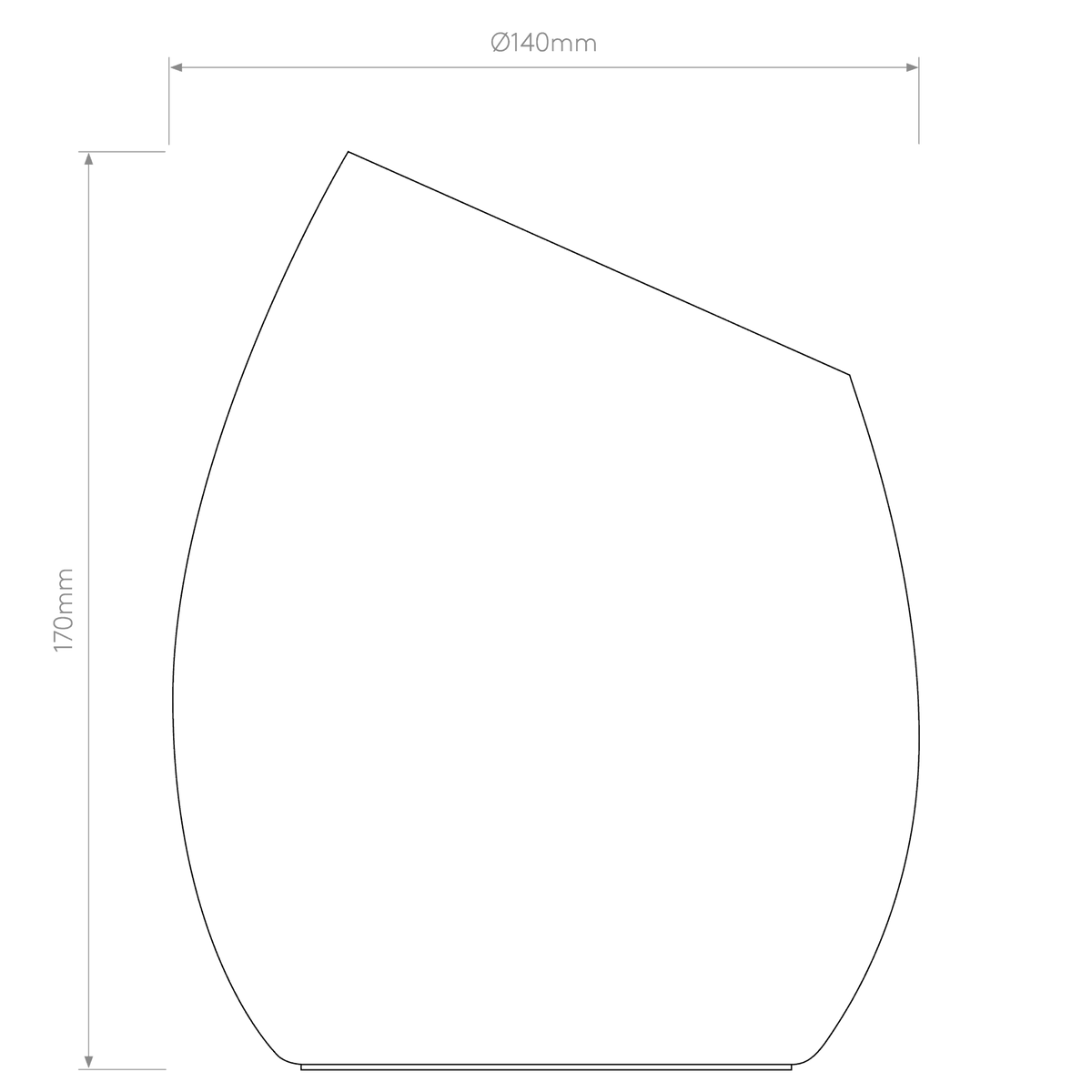 Limina Plaster Floor Light