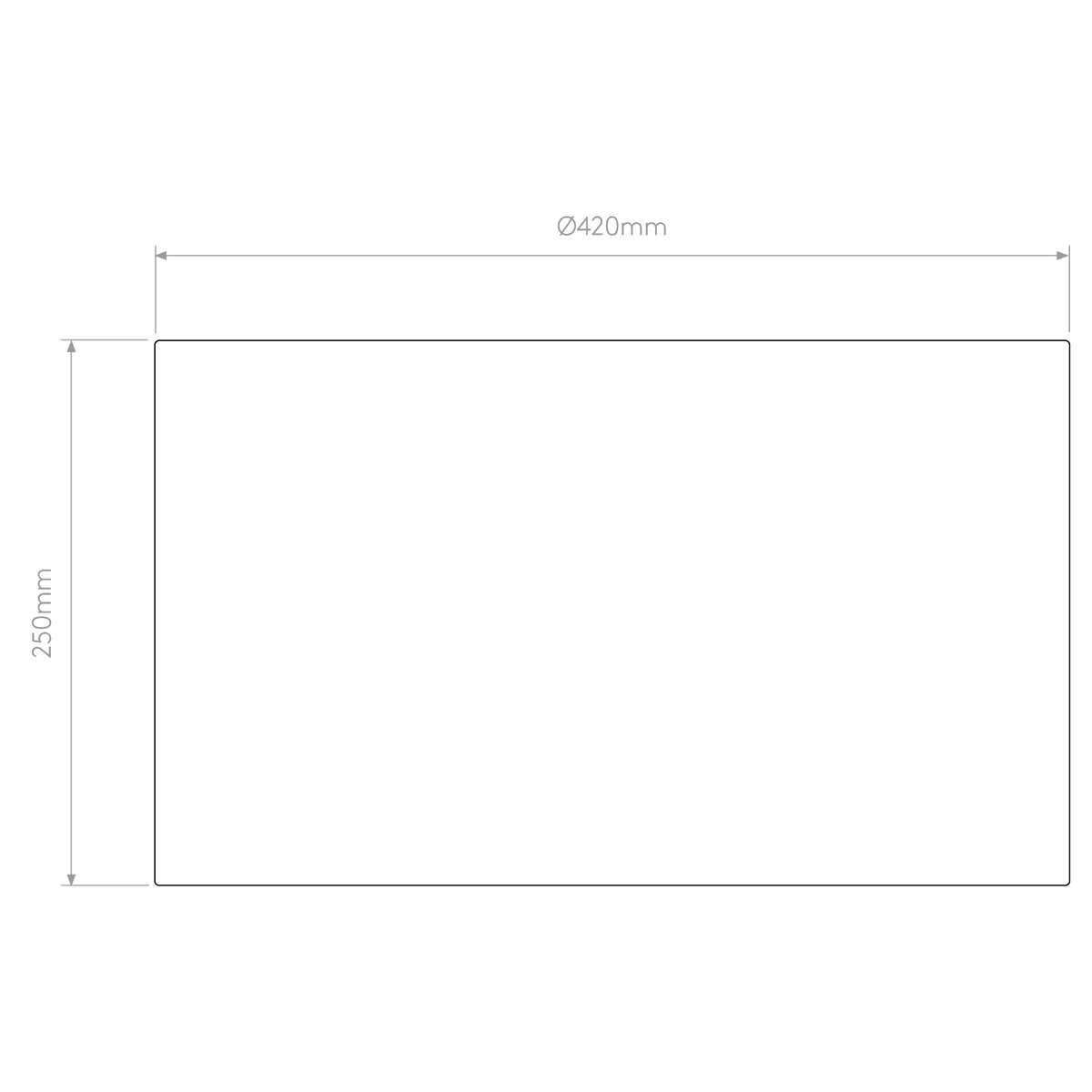 Drum 420 Fabric Shade in Oyster