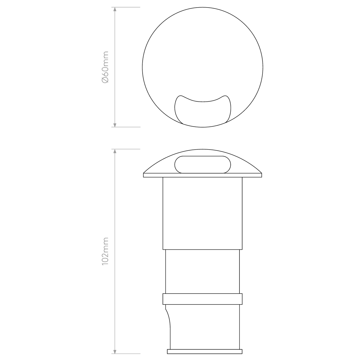 Beam One IP67 2w LED Floor or Wall Light
