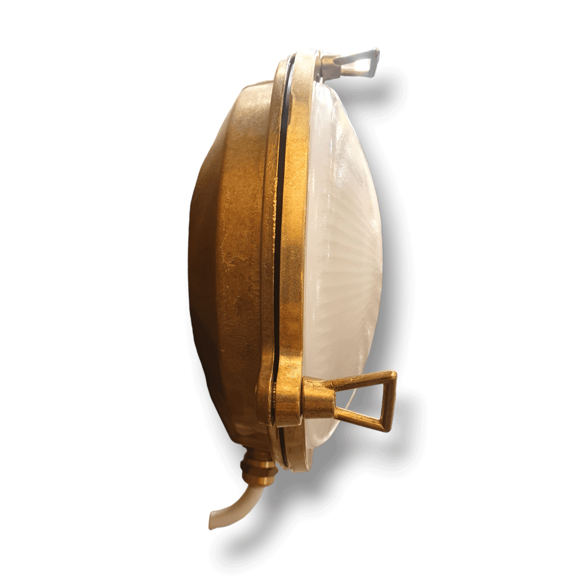 Nautic Solid Brass IP64 Round Bulkhead Wall Light