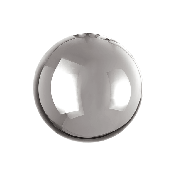 Replacement Shute 150mm Round Smoke Plated Glass