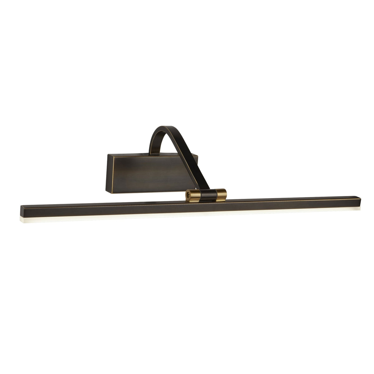 Bilbao 51cm LED Picture Light In Black & Brushed Gold