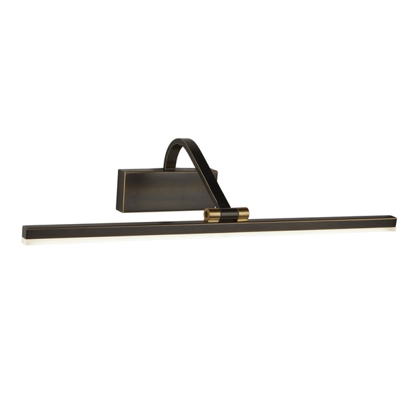 Bilbao 51cm LED Picture Light In Black & Brushed Gold
