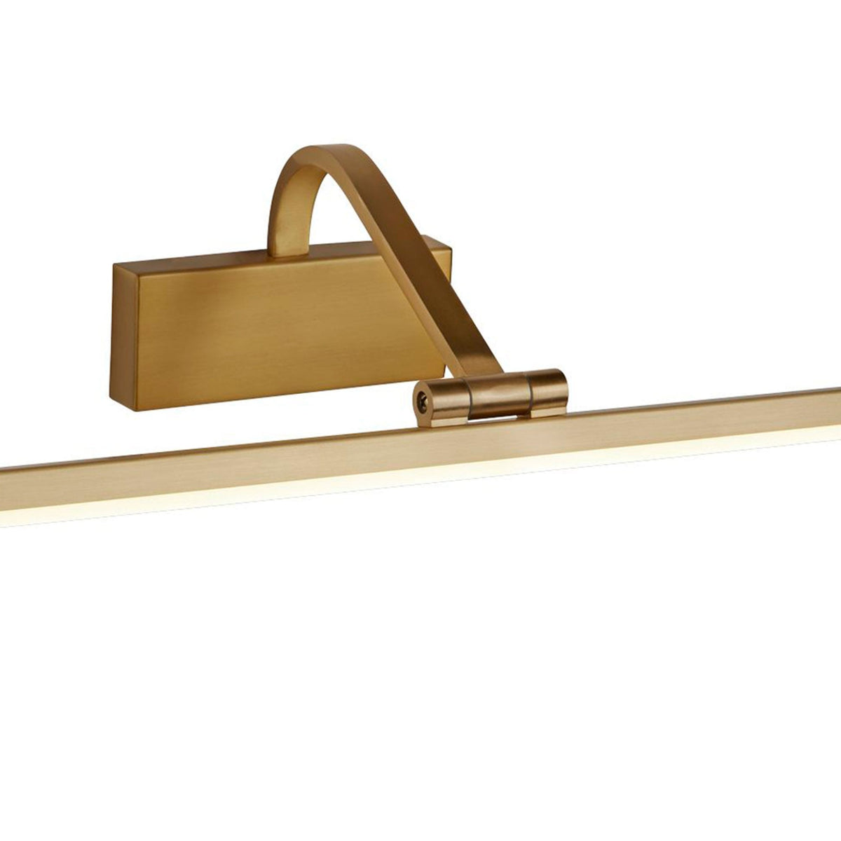 Bilbao 70cm LED Picture Light In Satin Brass