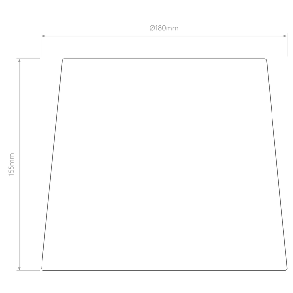 Cone 180 Shade in White