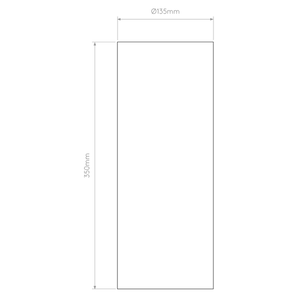 Tube 135 Shade in White