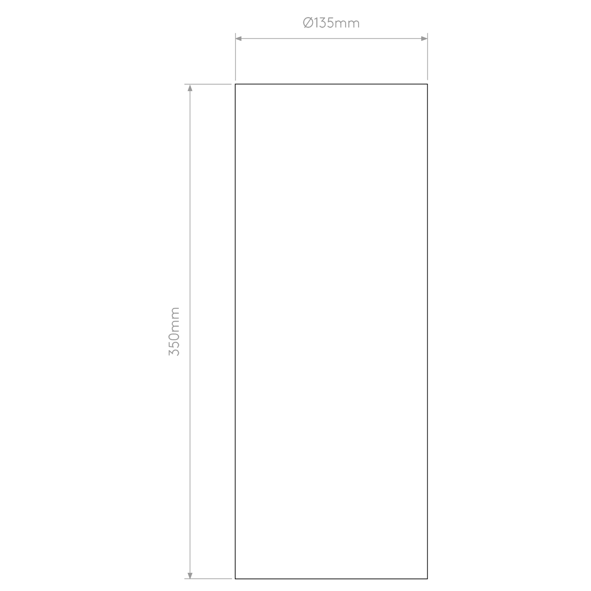 Tube 135 Shade in Oyster