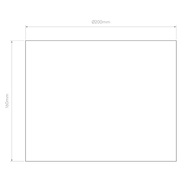 Drum 200 Fabric Shade in Putty
