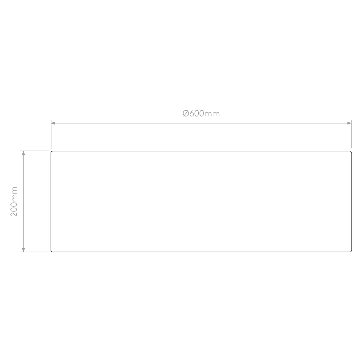 Cambria 600 Shade in White