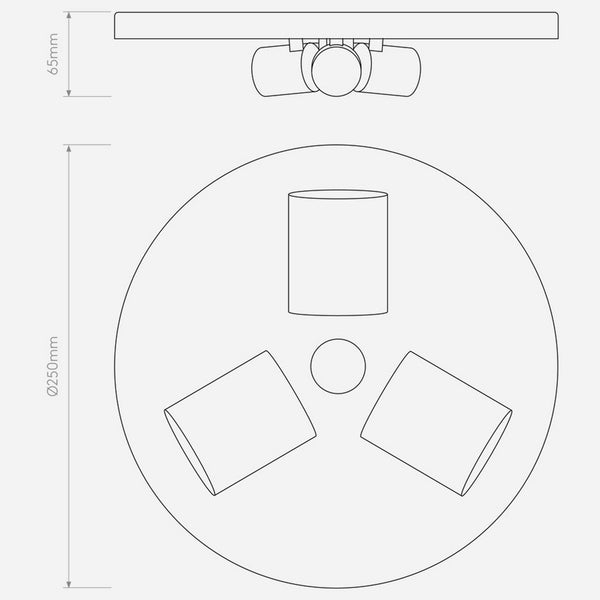 3 Way Plate for Bevel